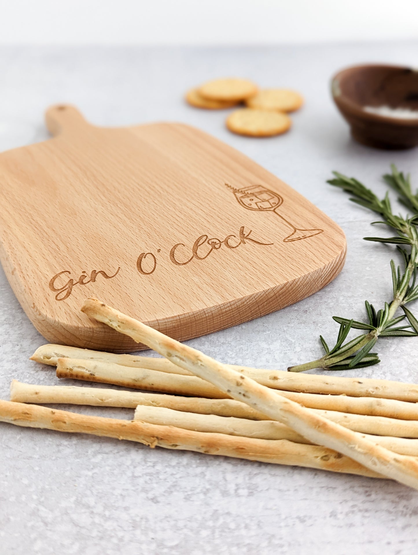 Gin O'Clock Cutting Board