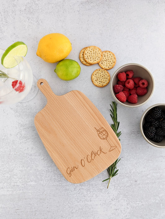 Gin O'Clock Cutting Board