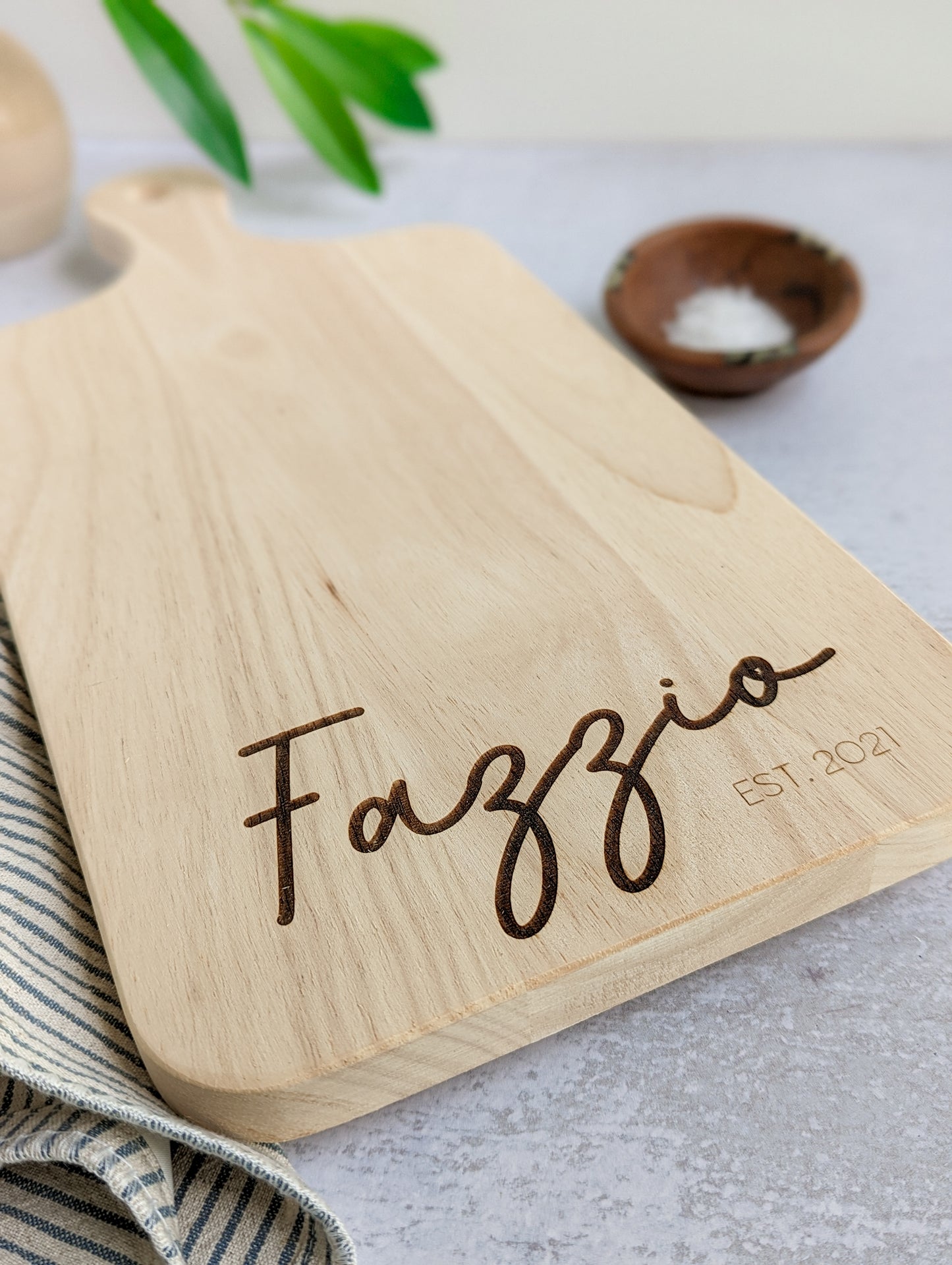 Personalized Family Name Charcuterie Board