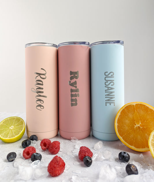 20oz Soft Matte Stainless Steel Personalized Tumbler